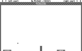 Wallball atari screenshot